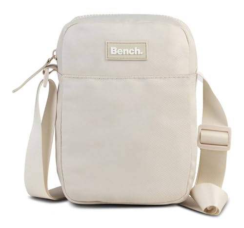 Sac bandoulière Bench Nova sacoche femme homme besace toile nature