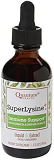 Quantum Health SuperLysine+ Immune Support|Liquid Extract Tincture for Easy Absorption|Formulated with Echinacea and Shitake Extracts|2 Ounce