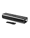 MAJORITY Bluetooth Soundbar for TV | 2.0 Stereo | Wireless & Wall Mountable | HDMI ARC, AUX, Optical, Remote & Brackets Included | Naga 40
