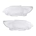1 Pair Clear Headlight Lens Cover PC Shell Replacement for 2006-2009 BMW E92 E93 328i 328xi 335i 335xi 2-Door 08-12 M3 Headlamp