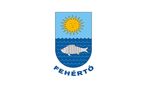 Drapeau large Fehértó pour mât extérieur de pavillon