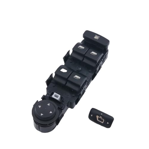 Interrupteur de vitre electrique commande principale gauche noire auto C4 C5 C8