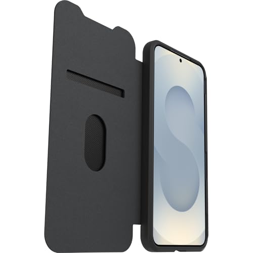 OtterBox React Folio Hülle für Samsung Galaxy S25+, Transparent/Schwarz – Ansicht 4