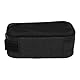 Hztyyier Geruchsdichte Reisetasche mit Schloss, Aktivkohlefilter, Polyester, Schwarz