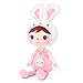 Gloveleya Muñeca de Peluche muñeca de Trapo Peluche Regalo de niña Suave y Seguro para Jugar - Serie Kepple - Conejo