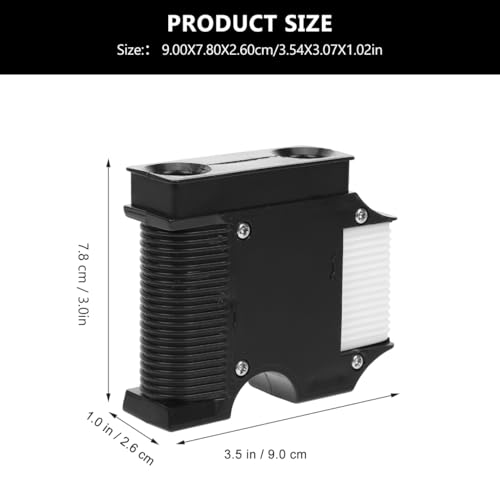 Gatuida 2 Stück Fixierer Einsteller fenderhalter Kofferraumschutzblech-Aufhänger Stoßstangen Einstellhaken Bootstaue zum Andocken Inflator Hochleistungs-Bootshaken Bootsabwehrhaken Plastik