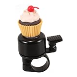 Toyvian Laute Fahrradklingel Cupcake Aluminiumlegierung Kinder Erwachsene Montage Frei Fahrradklingel Für Mountainbike Und Faltrad Verkehrssicherheit