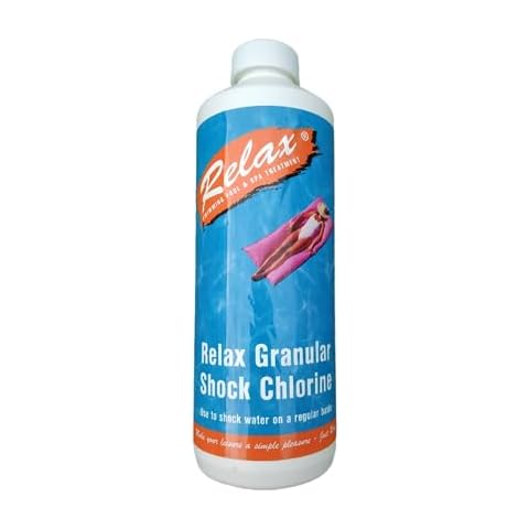 Relax 1kg Chlorine Granular Shock Treatment Cover