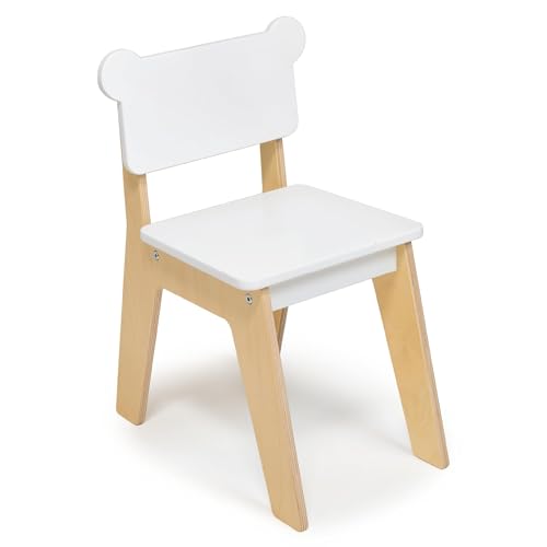 Mentari Toys - Kid’s Bear Chair - Wooden Animal Themed Chair - Children’s Playroom Furniture - Sturdy Chair for Play and Learning - Age 3+