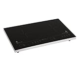 Panel de control táctil Naélia - Placa de inducción doble Double plaque tactile