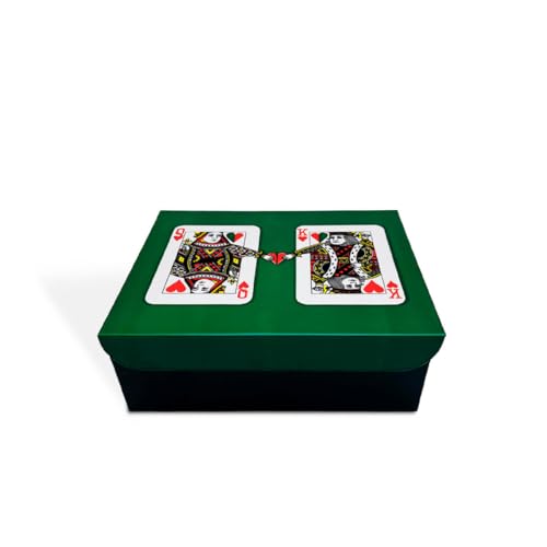 Caixa Organizadora para Baralho Caixa Decorativa Jogos Armazenamento Pôquer - Geguton
