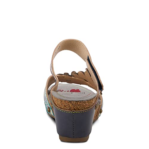Spring Step L'Artiste Women's Delight Slide Sandals Hook & Loop Straps for Women4