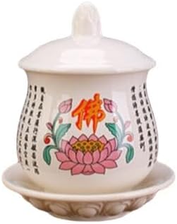 Usoway 寺庙圣水杯关公杯佛仙家杯观音杯佛字大号供佛杯陶瓷佛 Home Decorations, Feng Shui Decorations Bring Good Luck, Fortune ，hangingornament, 9036559191952