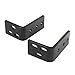 ECOTRIC Fifth 5th Wheel Trailer Hitch Mount Rails and Brackets W/Installation Kits for Full-Size Trucks