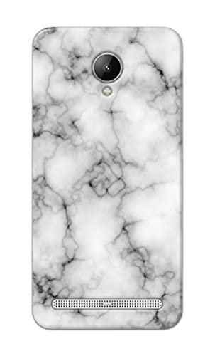 Image of Light White Marble Texture Natural Pattern Hard Back Case Cover for Lenovo C2 k10a40 Back Cover -(J5) VNS2230