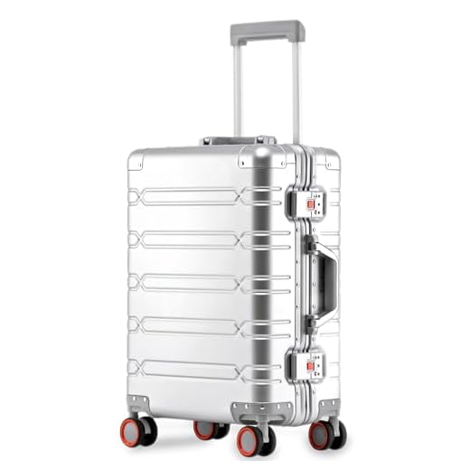 VentureVault Aluminum Carry On Luggage 20 Inch