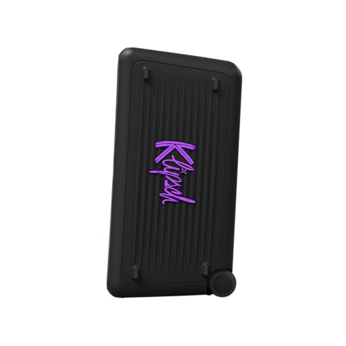 Image of Klipsch Miami Music City Party Speaker - Dual 5.25 inch Woofers, Five Light Show Settings, 18 Hour Battery Life, IPX4 Rated, Pole mountable, Trolley Wheels and Retractable Handle