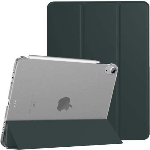 Image of DuraSafe Cases for iPad Mini 6th Gen 2021 8.3 [ Mini 6 ] MK893HN /A MLX43HN /A MK8E3HN /A MK8C3HN /A Slim Lightweight Protective PC Dual Angle Stand Cover - Dark Green
