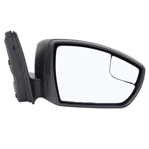 Rétroviseur latéral Ford Focus pour miroir d'angle mort noir texturé