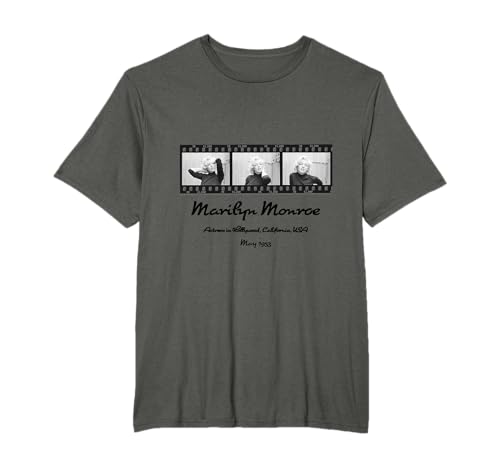 Marilyn Monroe 001 t-shirt, cinza, S