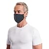 Tommie Copper Community Wear Face Masks I Double Lined, Copper Infused, Ear Straps & Nose Wire, Face Covering (Pack of 2)