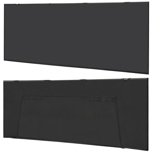 Cacher les câbles sous le bureau grâce au panneau d'intimité 150cm