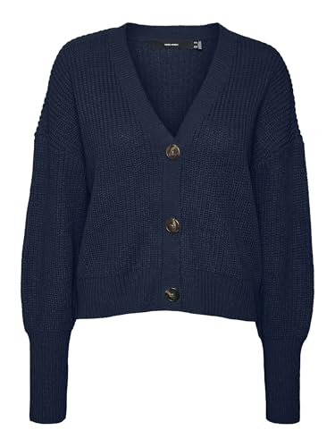 VERO MODA Vmlea Ls V-Neck Cuff Cardigan Noos