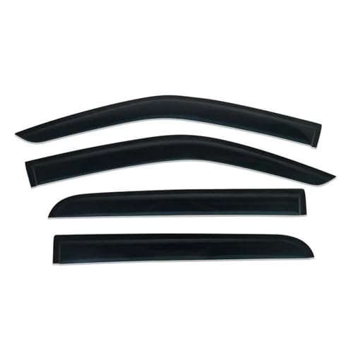 Car Window Visor Compatible for Isuzu Mux 2021 2022 2023 2024 Wind Shields Sun Rain Guards Side Wind Deflector Exterior Accessories