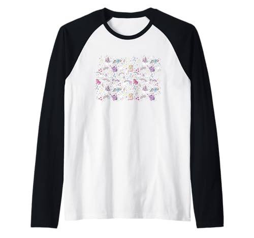 My Little Pony Castle t-shirt raglan fini les vêtements rigides qui grattent