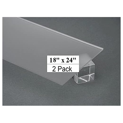 Frosted Acrylic Sheets for Crafts