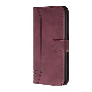 Leren iPhone 16 hoesje met schokbes...