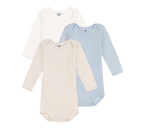 Petit Bateau A0BG2 Langarm-Bodys Baby Jungen Variante 1 6 Monate