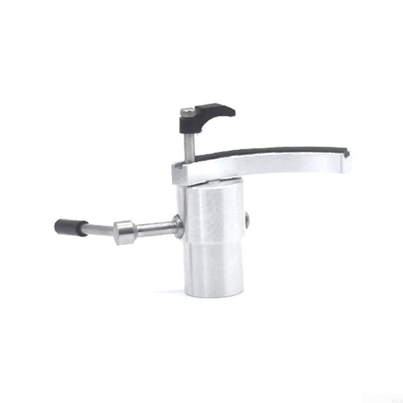 Sollevatore in metallo per giradischi in vinile, dispositivo di sicurezza di precisione per proteggere i dischi, compatibile con lettori Pro-Ject e1 bt, compatto (argento)