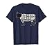 Country Butcher Cut Chart Bull Cow Bœuf Meat T-shirt Taille L T-Shirt