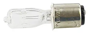 Bulbrite Q35CL/DC 120-Volt Halogen JD Type DC Base Bulb, 35-Watt