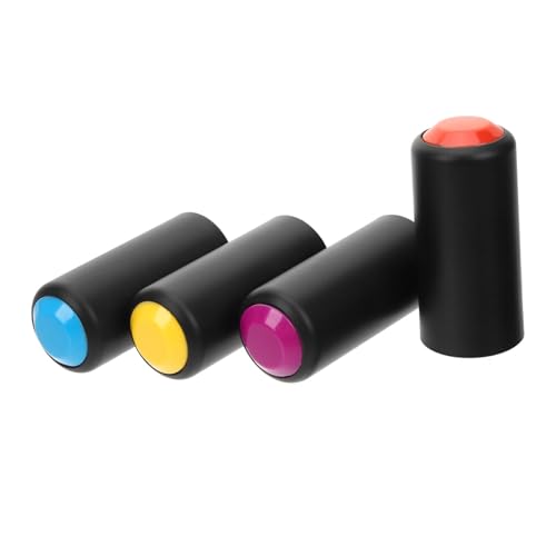 jojofuny 4pcs Microphone Battery Cover 58 Mic Parts Plastic Battery Cover for Lavalier Mic Gaming