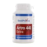 Bestprovita Artro 441 Extra Kapseln, bei Arthrose und Gelenkschmerzen, für Gelenke, mit Glucosamin Chondroitin und Weihrauch
