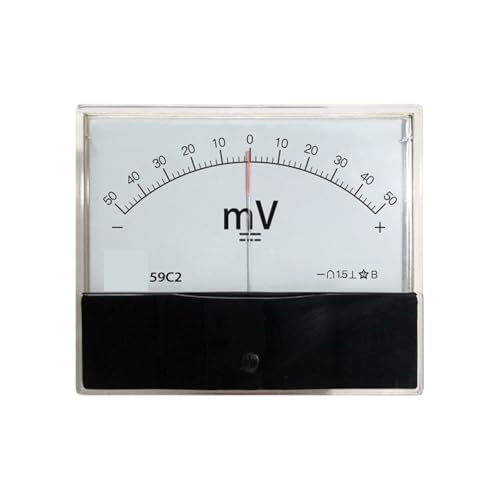 Voltmètre à aiguille bidirectionnel 59C2 pour détecter les micro-tensions