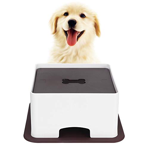ペットテーブル 犬用テーブル 犬用食器台 食事台 調節可能 食べやすい 滑り止め 頭を下げらず(大きいサイズ)