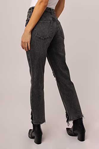 DEAR JOHN Jodi Women's Jeans Straight Leg High Rise Cropped Inseam2