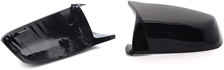 Miniatura 8 de Tapas de bocina estilo M para espejo lateral negro tapa para BMW 5 6 7 serie F01 F02 F03 F04 F06 F07 F11 F12 F13 (negro brillante)