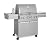 Weber Summit 7170001 S-470 Stainless-Steel 580-Square-Inch 48,800-BTU Liquid-Propane Gas Grill