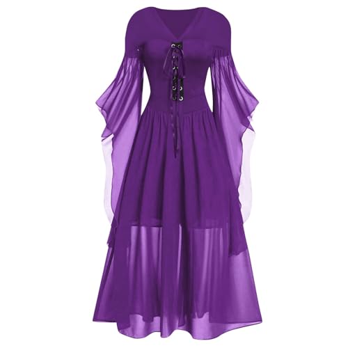 OIOLOYJM Witch Costume Women Sexy Plus Size Renaissance Vampire Gothic Halloween Costumes Woman 2025 Clothes Dresses