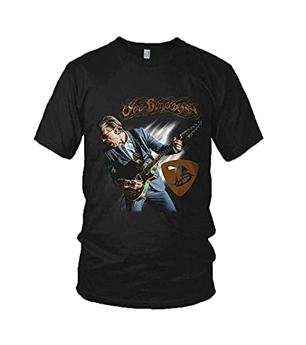 Mens Joe Oo Bonamassa Cotton Slim Fit Short Sleeve T-Shirt Xx-Large