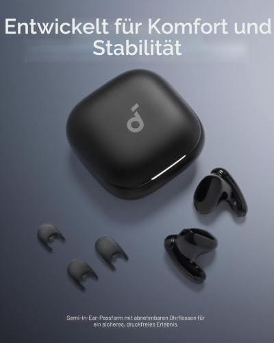 soundcore by Anker Liberty Buds, Kabellose Bluetooth Earbuds, Schnellladen – Ansicht 2