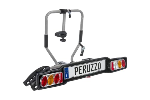 Peruzzo Siena - Portabicicletas de Bola de Remolque, Negro, 2 Bicicletas