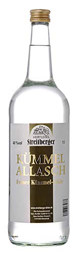 Streitberger Kümmel Allasch | Feiner Kümmel-Likör | 1 l. Flasche