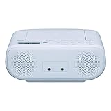 TOSHIBA(東芝) CDラジオ TY-C160(W) 語学学習 軽量 コンパクト イヤホン端子 スリープタイマー