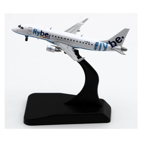 Avión Embraer 170-200STD Flybe 1:400 réplica metálica ideal para decorar despachos y estudios 5