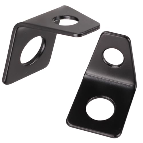 RekiLife 4点式シートベルト ステー 固定 アンカー レーシング L字ステー 金具 ベルト (2個)